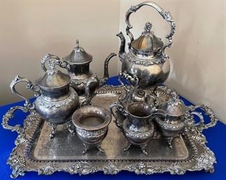 Beautiful Silverplate tea and coffee service