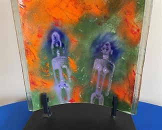 Glass sculpture purchased in Puerto Vallarta