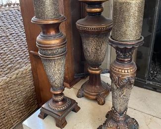 Decorative candlesticks