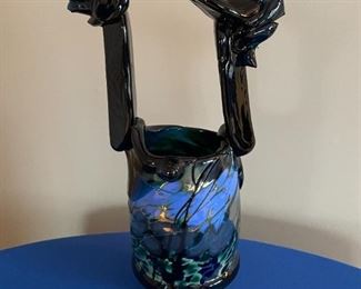 Hand blown glass by Jim Bush