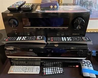 Electronics including Denon Receiver AVR-X1600H