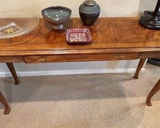 Sofa table by Drexel