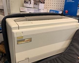 Early Vintage Compaq portable 386 computer