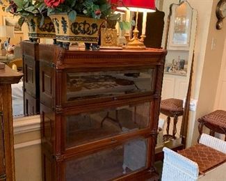 Lawyer's stacking book case