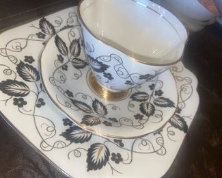 China cups and saucers $20-30 set (C+S $20, C+S+plate $30)
