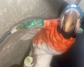 Bird lamps (one with a break, must’ve flown off his perch)