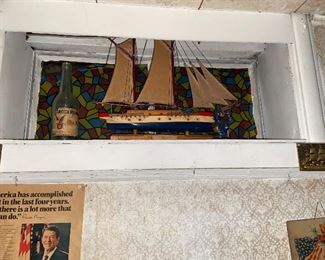 Some boat models floating around