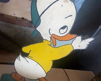Wooden Disney Duck Hewey Dewey  Louie ??