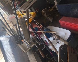 Some fishing rods n reels $20ea