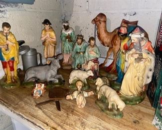 Crèche scene
