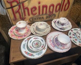 Lots of gorgeous C&S sets upstairs and downstairs, gotta dig! $20-30ea