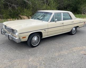 1975 Plymouth Valiant with 81k miles runs and drives