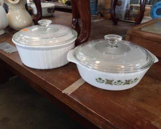 FIREKING AND CORNINGWARE BOWLS