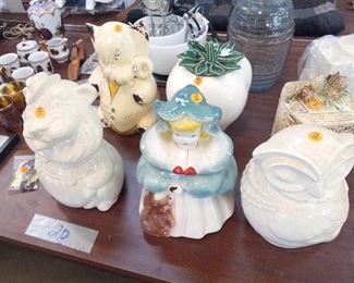 VINTAGE COOKIE JARS