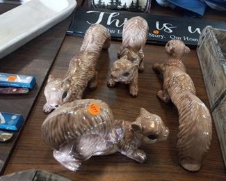 CERAMIC SQUIRRELS