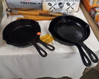 CAST IRON SKILLETS