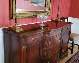 Mahogany buffet