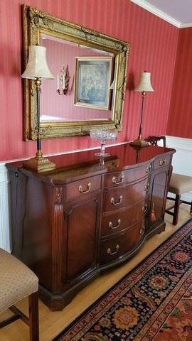 Mahogany buffet