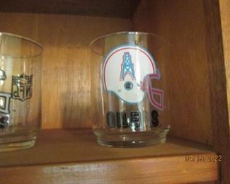 Houston OIler glass