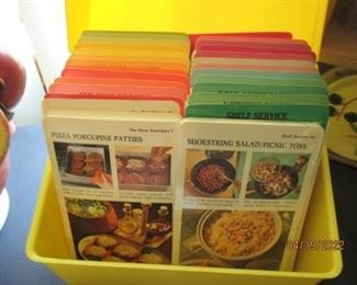 Betty Crocker Receipe card file