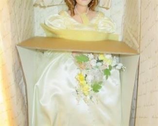 Princess Sarah Bride Doll - The Franklin Mint.