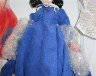Franklin Mint Collectible Doll. 