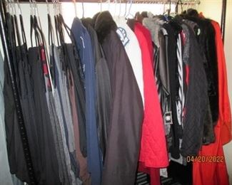 Ladies Slacks, Coats, Size xl