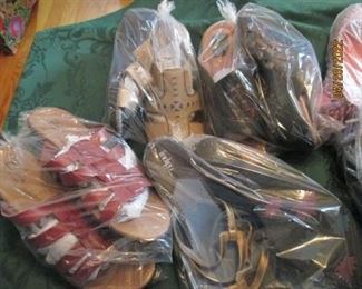 new shoes.  Separated in bags to keep together.  Size 8 1/2