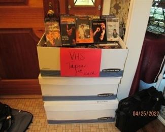 VHS TAPES