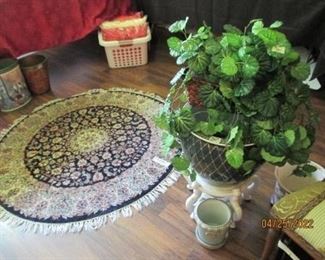 Small area rug; misc