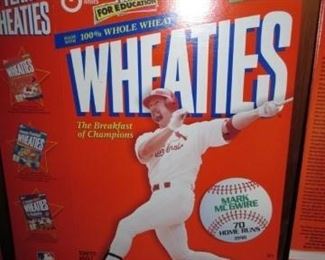 Mark McGwire Wheaties Box - new