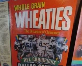 Dallas Cowboys NFL Champions Wheaties Box - new