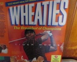 Tiger Woods Wheaties Box - new