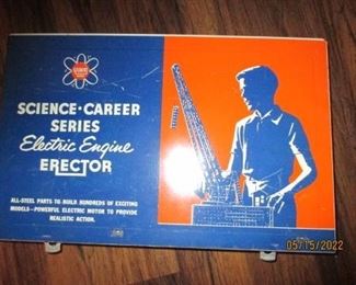 Vintage Electric Engine Erector Set - new in box