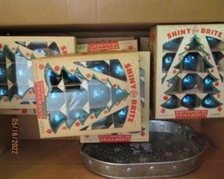 Vintage Christmas ornaments