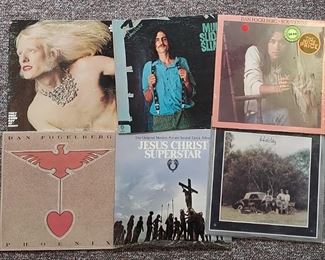 Vintage Rock vinyl LPs