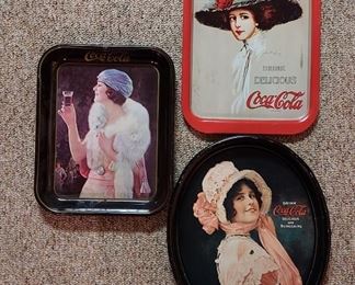 Reproduction Coca-Cola trays