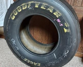 Race used stock car tire