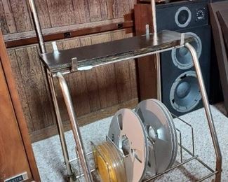 Vintage Reel-to-reel cart