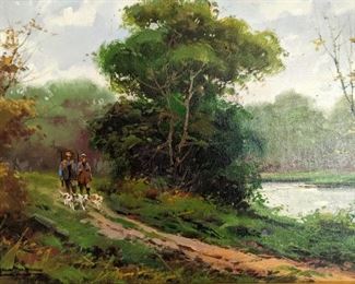 Original oil painting by Salvador Caballero