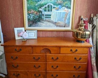 Robert Lui painting, Eldred Wheeler Dresser