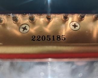 Serial # on Kawai Baby Grand