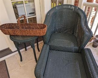 Wicker furniture set