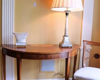 Pair of Vaughn Column Form Lamps