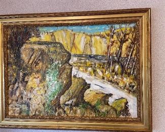 Arthur Pinajian 1914-1999 Oil Painting