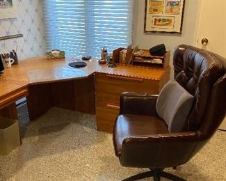 Corner Desk and Chair