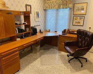 office furniture made in Denmark! cherry wood