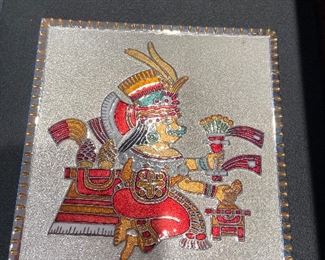 Miguel Pineda enamel on copper