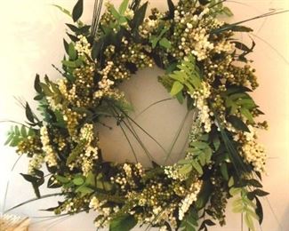 one of many seasonal wreaths