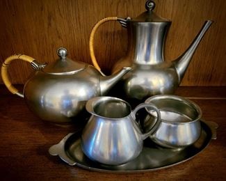 Pewter Tea Set